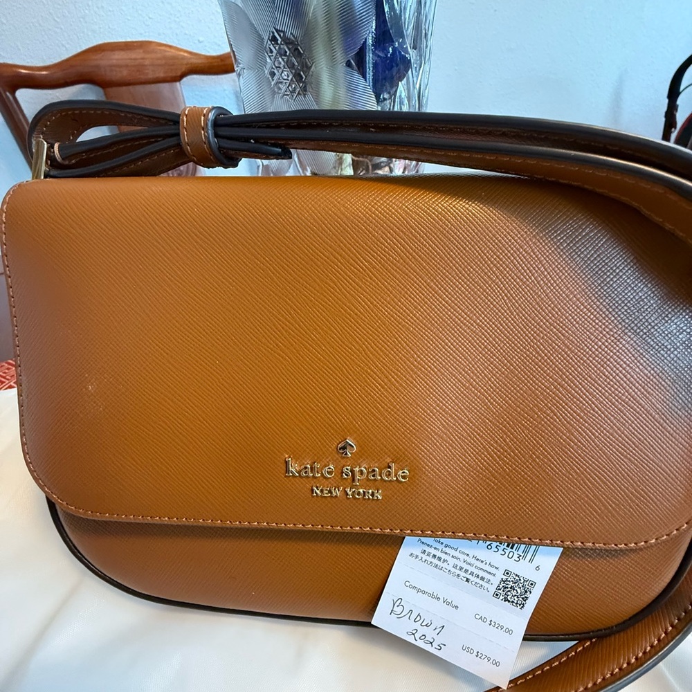 Kate Spade Tan Crossbody Bag